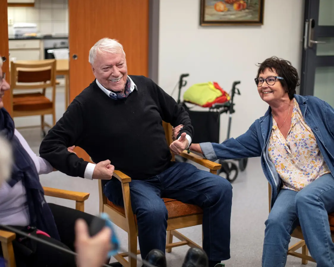 Underviser fra Verdighetsenteret