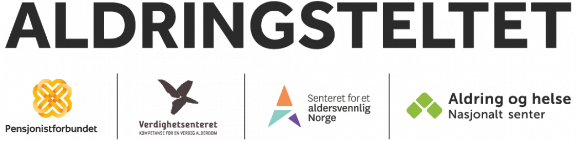 logo til Aldringsteltet