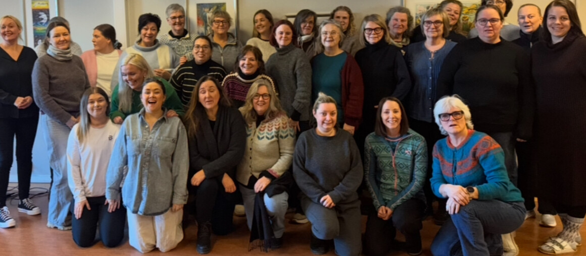 Gruppebilde av deltakerne på etterutdanningen