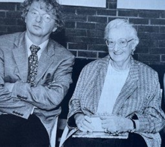 stein med en engelsk dame