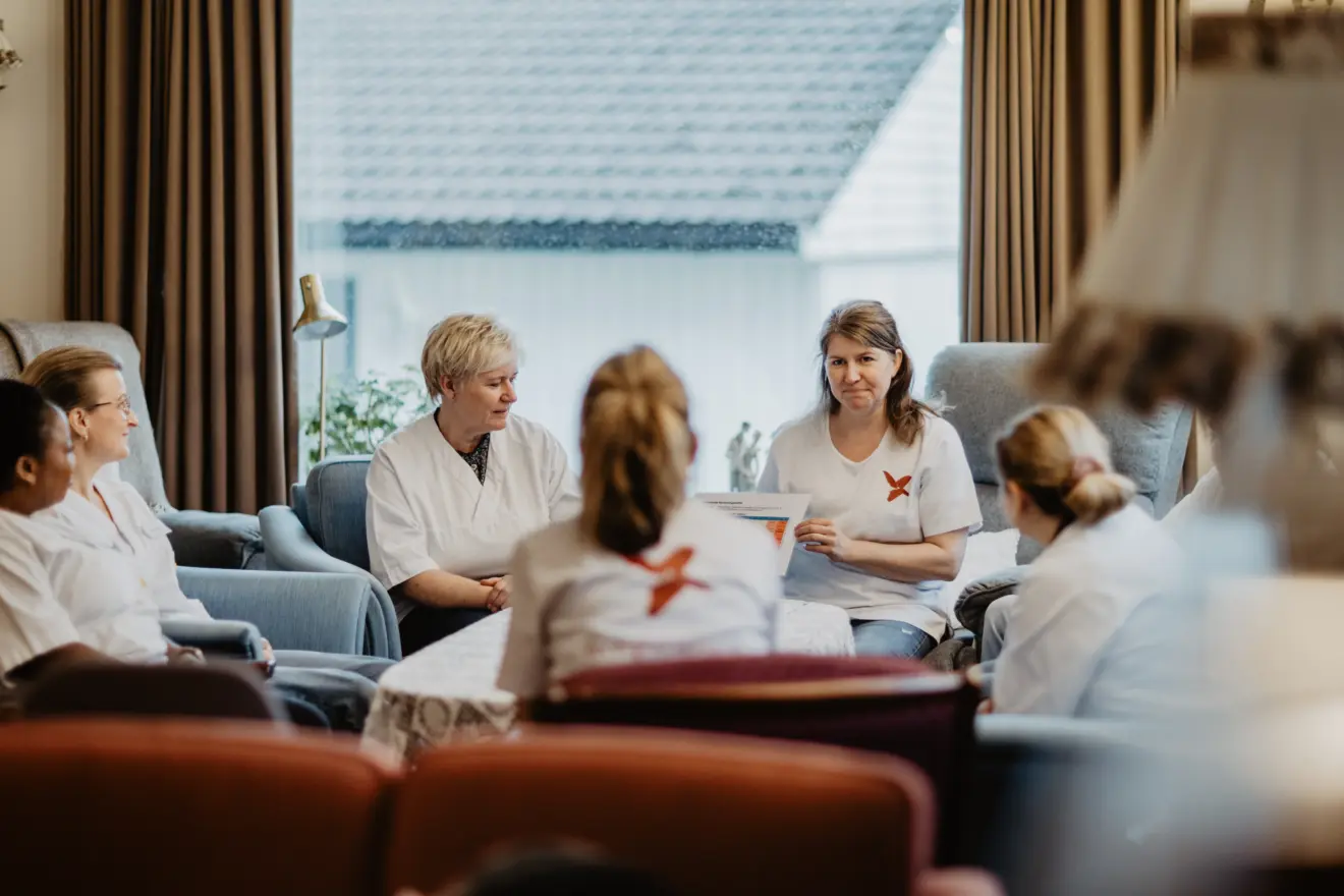 ansatte på tur Sortland